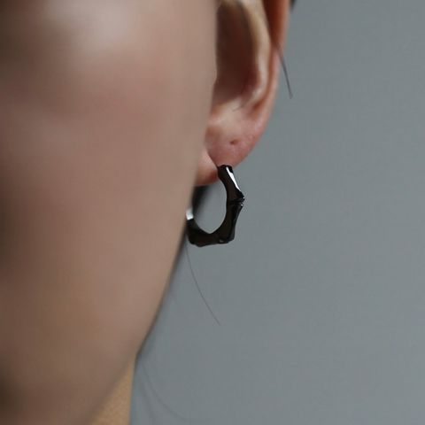 【残り一点】Crockery Bamboo Pierce(BLACK)