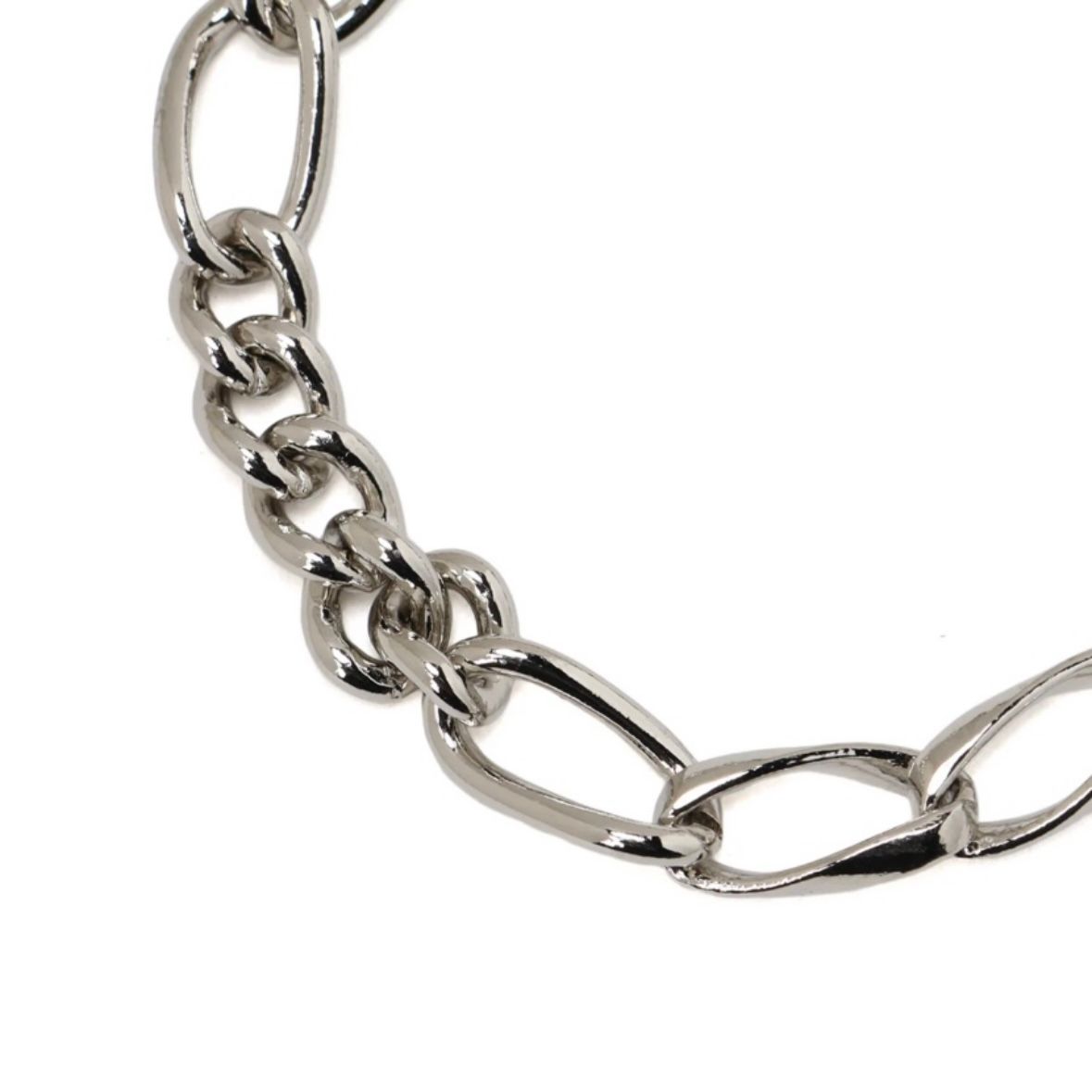 【残り一点】ダブルチェーンブレスレット(SILVER)