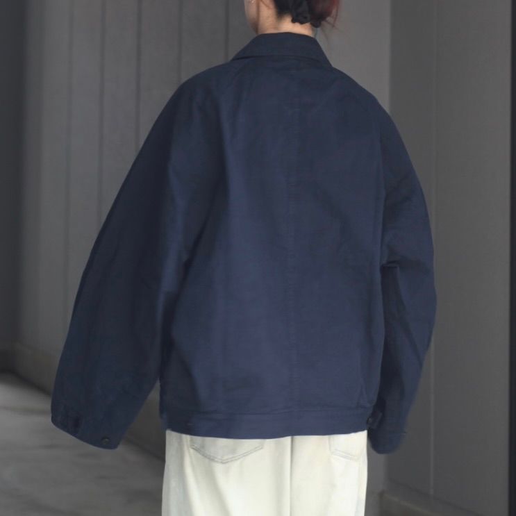 【残り一点】ガーメントダイオーバーサイズブルゾン