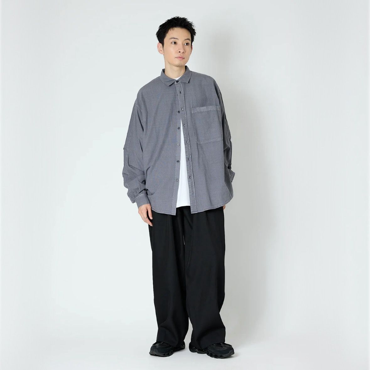 【残り一点】3Tuck Easy Trousers