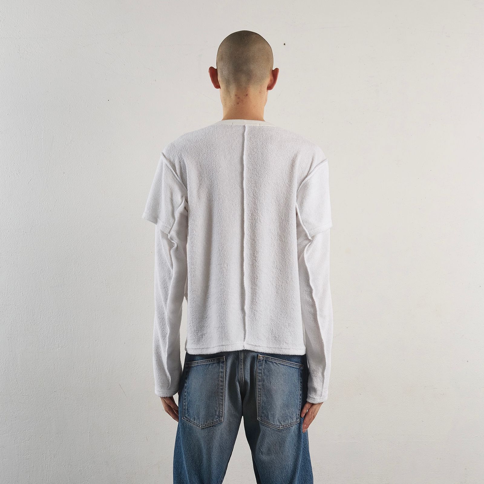 【残りわずか】Terry Double Layer Long Sleeve T-shirt