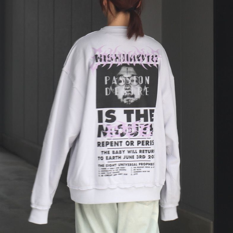【残りわずか】×NISHIMOTO IS THE MOUTH Cotton Classic Crewneck Sweater