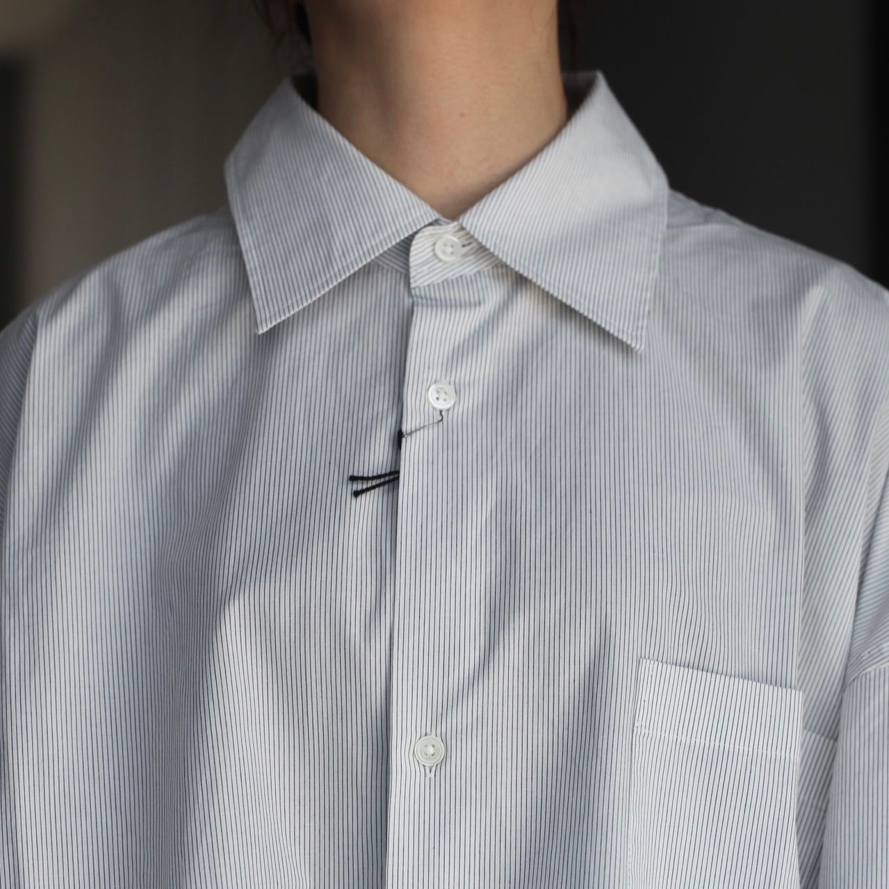 【残り一点】XXXXL レギュラーカラーL/Sシャツ