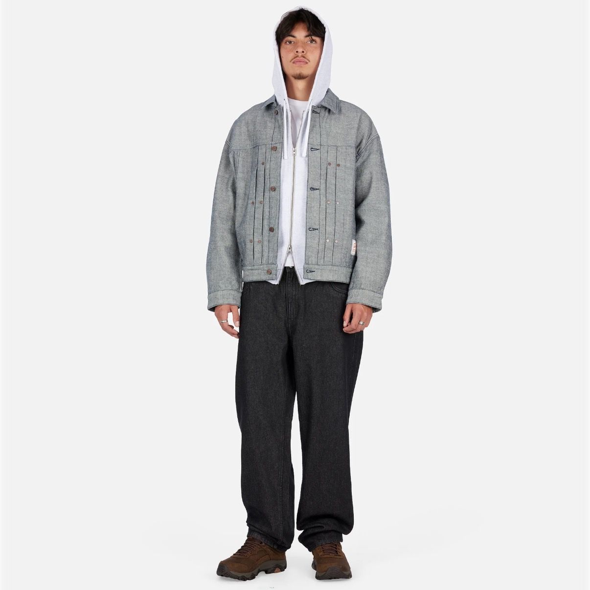 【残り一点】Pleated Denim Jacket