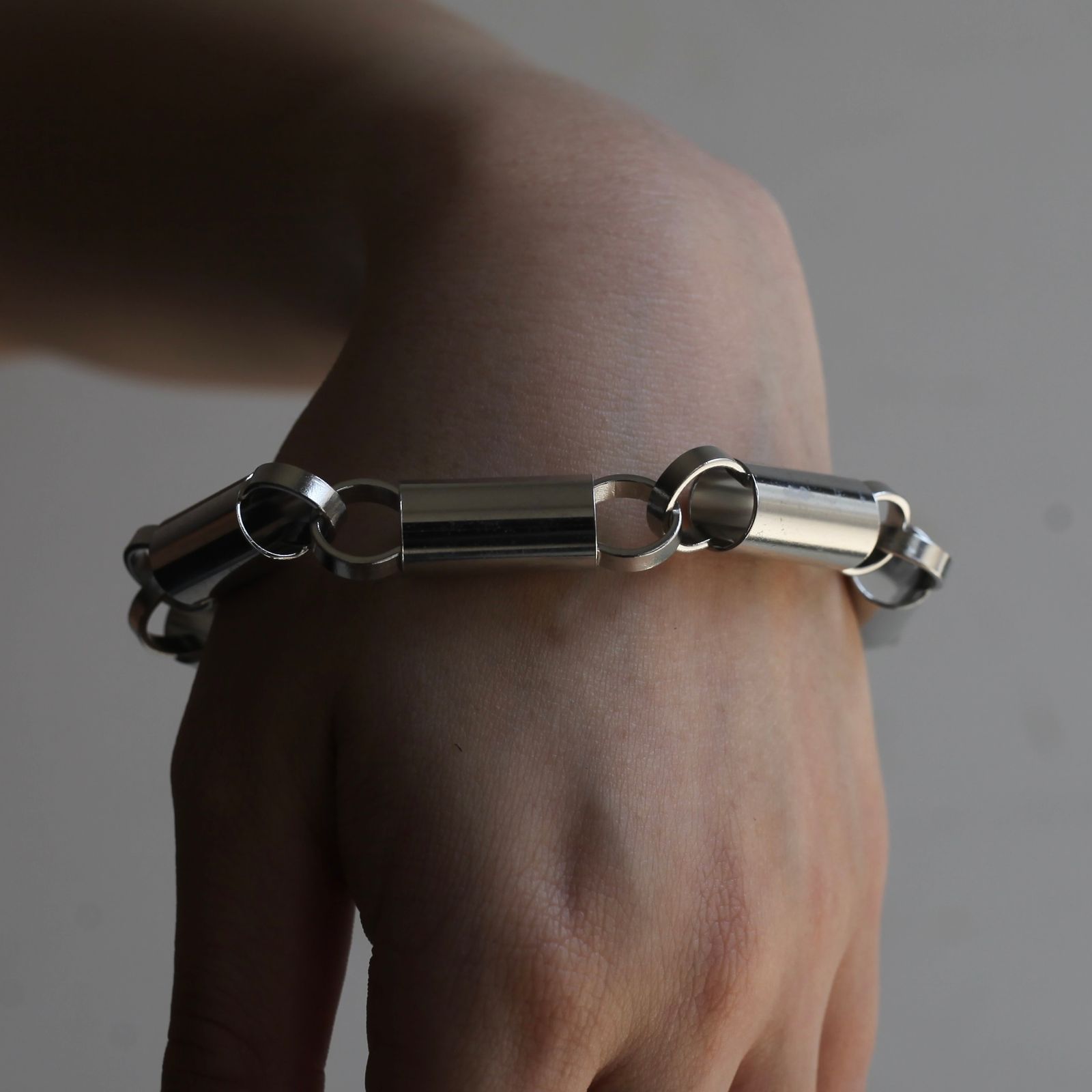 【残り一点】Pipe Chain Bracelet(SILVER)