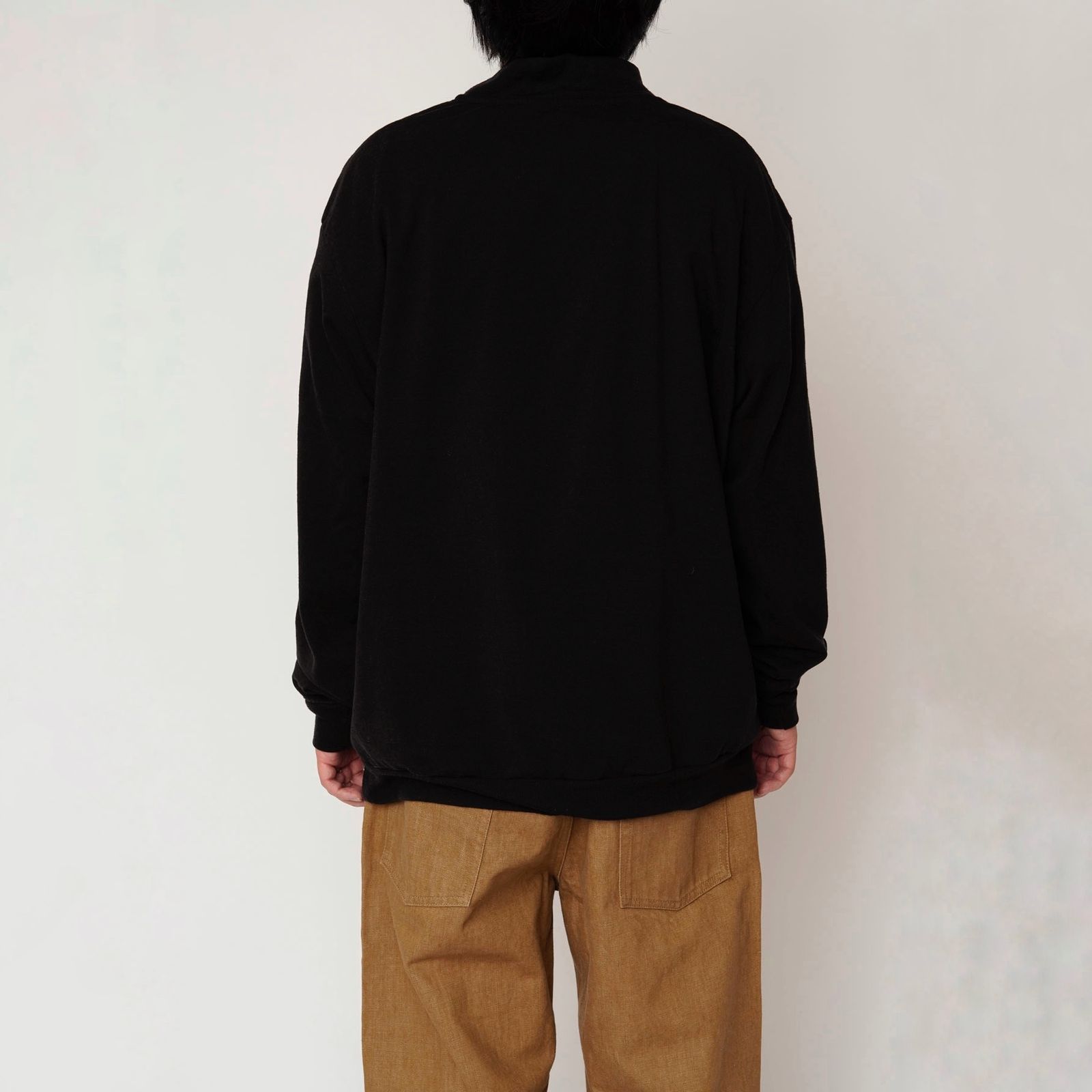 【残り一点】Wool Mock Neck Sweat Shirt