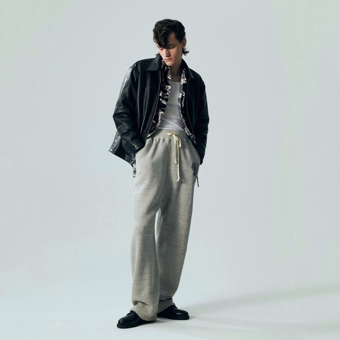 【残り一点】Print Nel L/S SH
