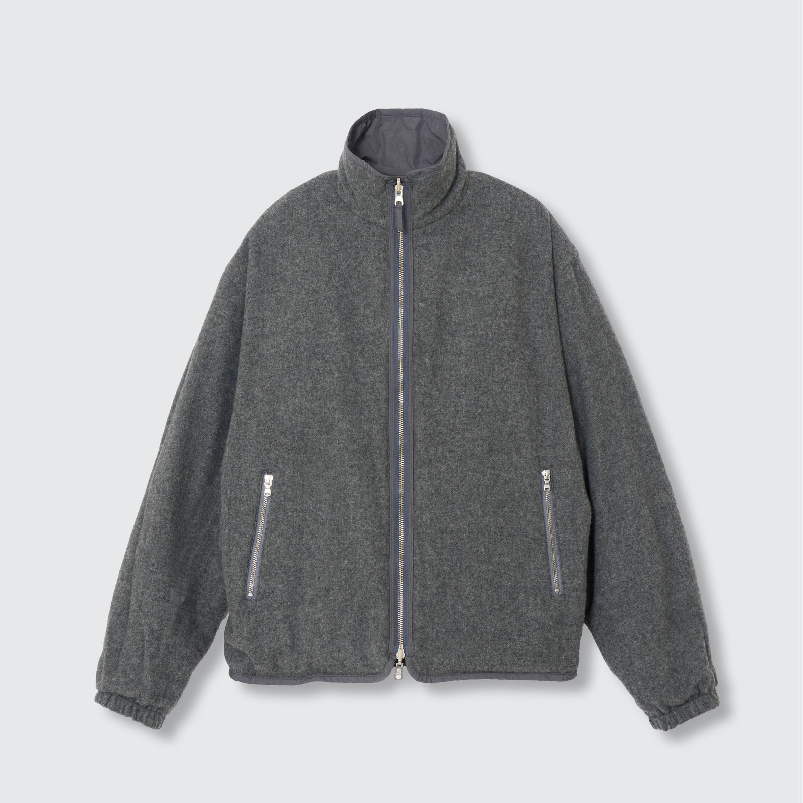 【残り一点】Wool Cashmere Fleece Reversible Blouson