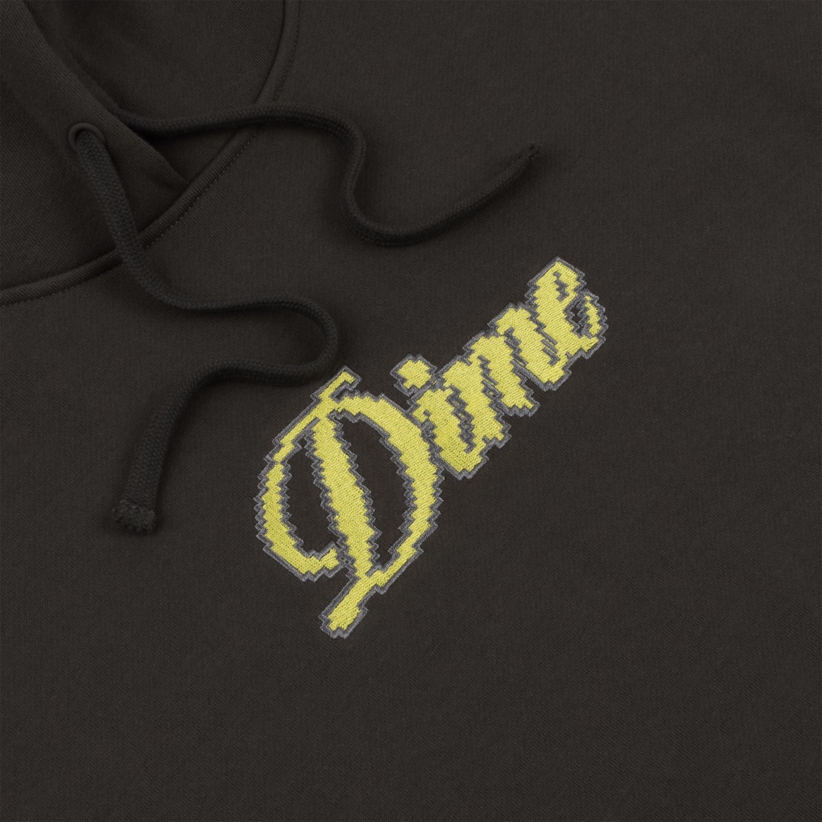Dime ピクセルカースリブ フーディ パーカー Dime - 【残りわずか】Pixel Cursive Hoodie | ACRMTSM ONLINE STORE