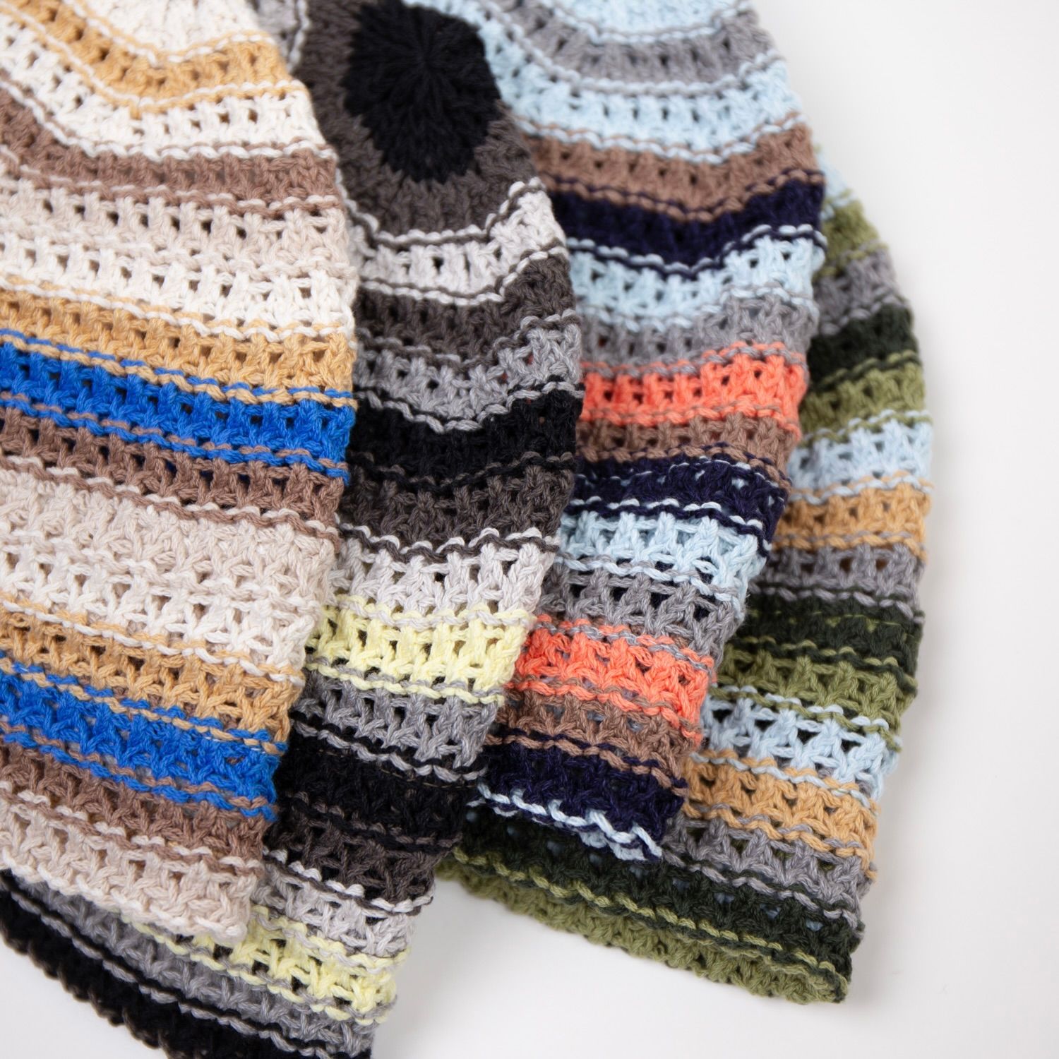 【残り一点】Multi Border Knit Hat