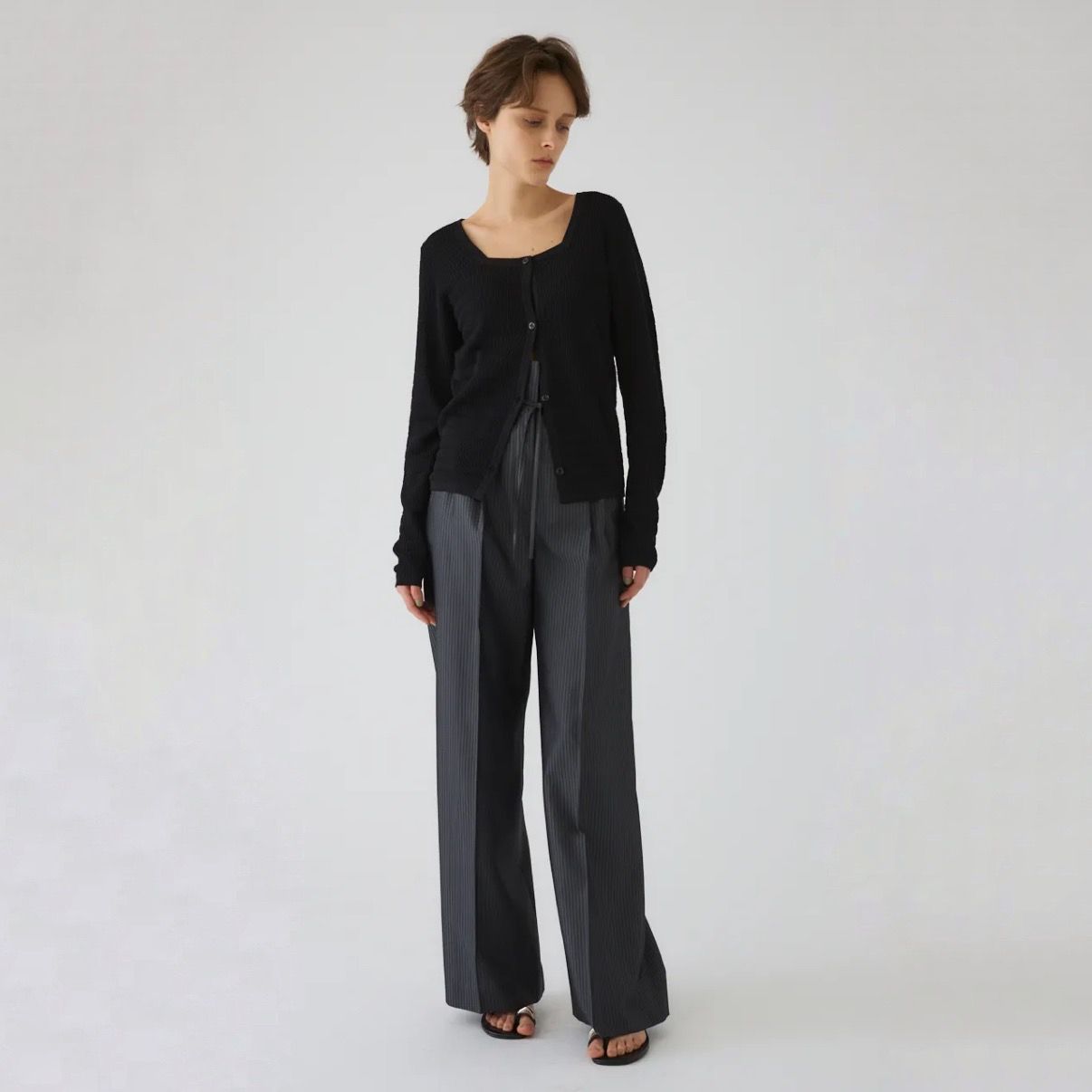 【残り一点】Tuck Rib Knit CD