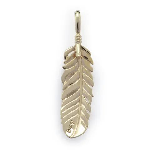 【お取り寄せ注文可能】Eagle Feather M(K10 YELLOW GOLD)