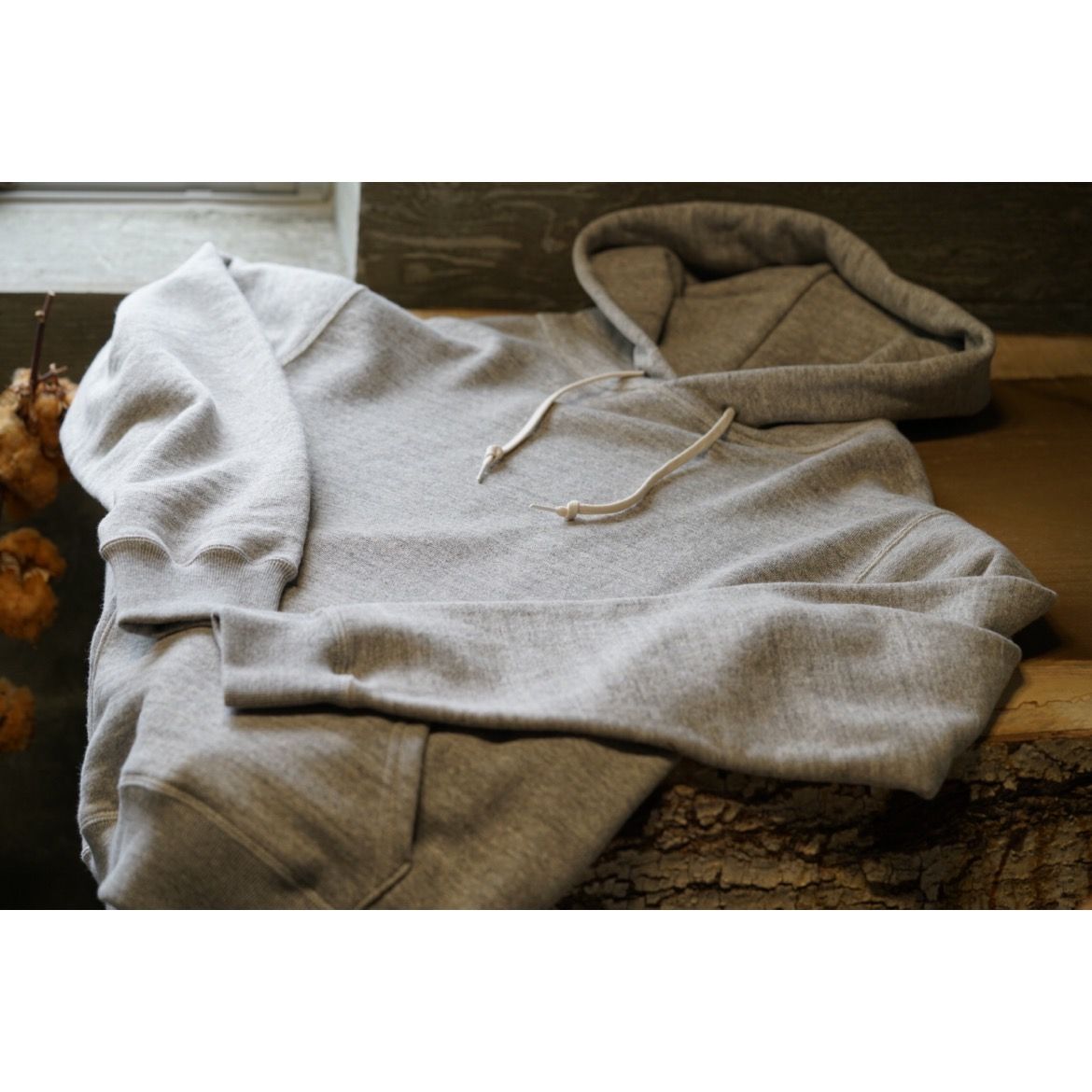 【残り一点】Loop Wheel Hooded Sweat Shirt