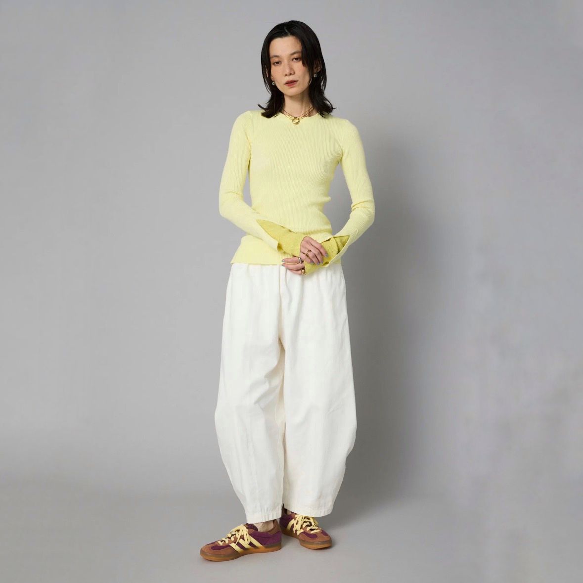Boy friend pants ボーイフレンドパンツ（スラックス）｜HeRIN.CYE（ヘリンドットサイ）のファッション通販 - ZOZOTOWN