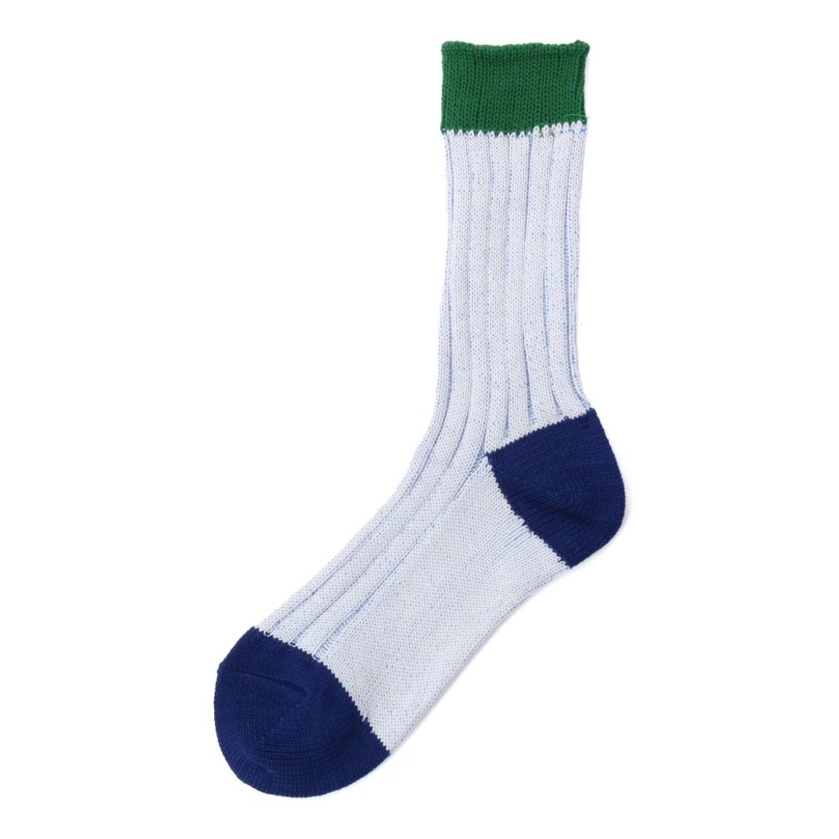 【残り一点】4×2リブソックス(WHITE)