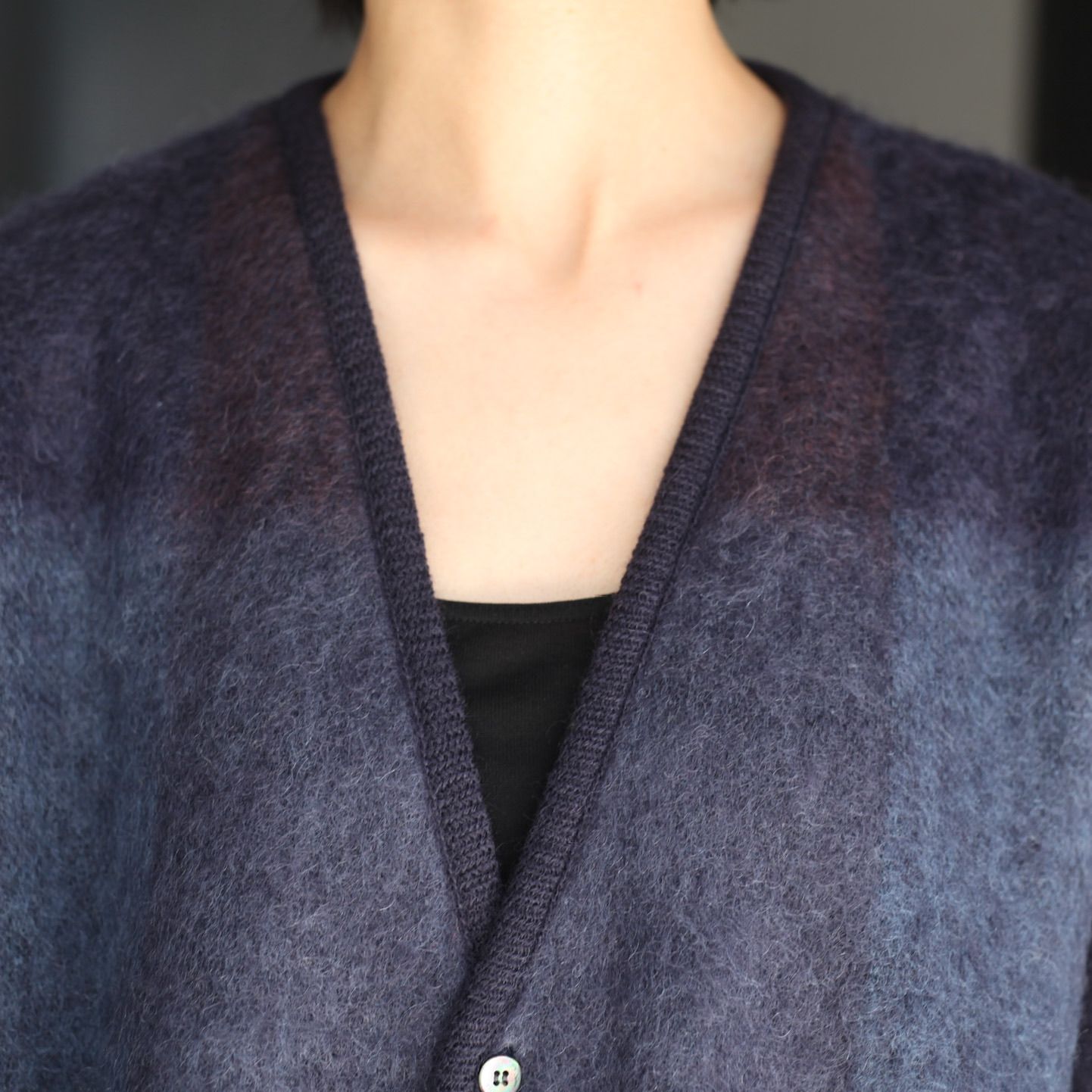 YOKE - 【残りわずか】Square Pannel Mohair Cardigan | ACRMTSM