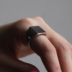 【残り一点】Square Ring Small(SILVER)