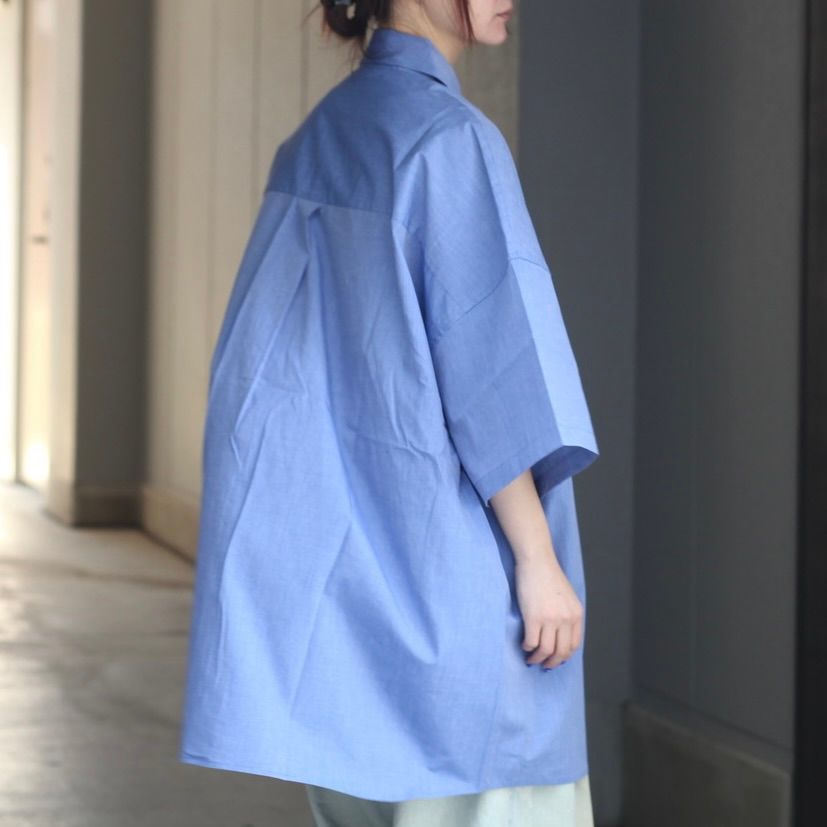 【残り一点】XXXXL レギュラーカラーS/Sシャツ