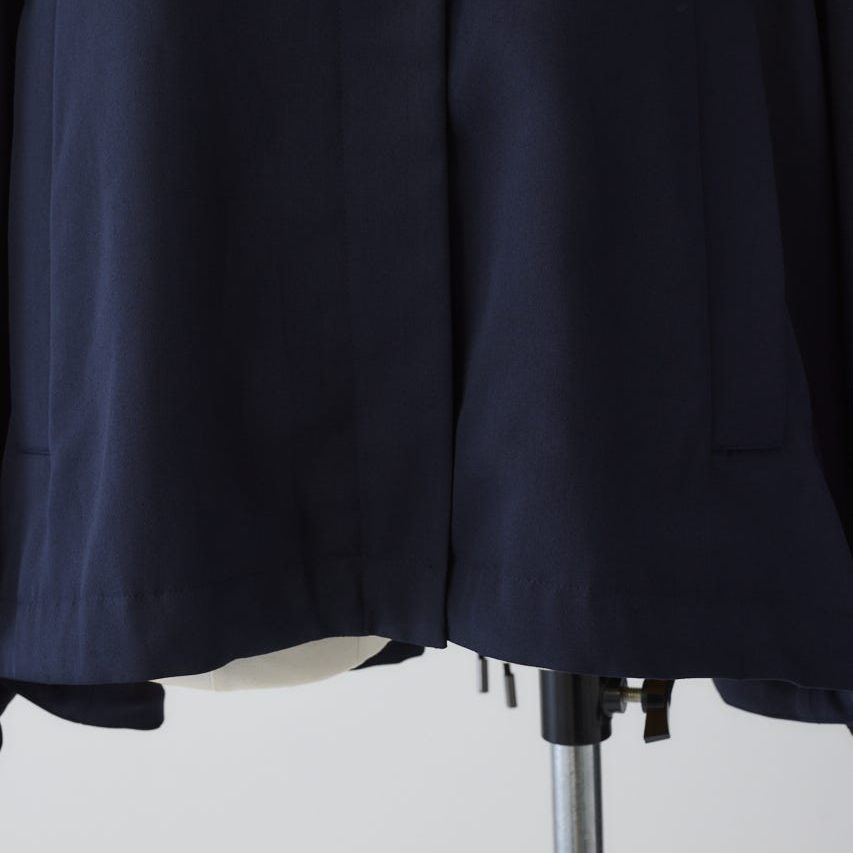 【残り一点】Stand Collar Tuck Sleeve BZ