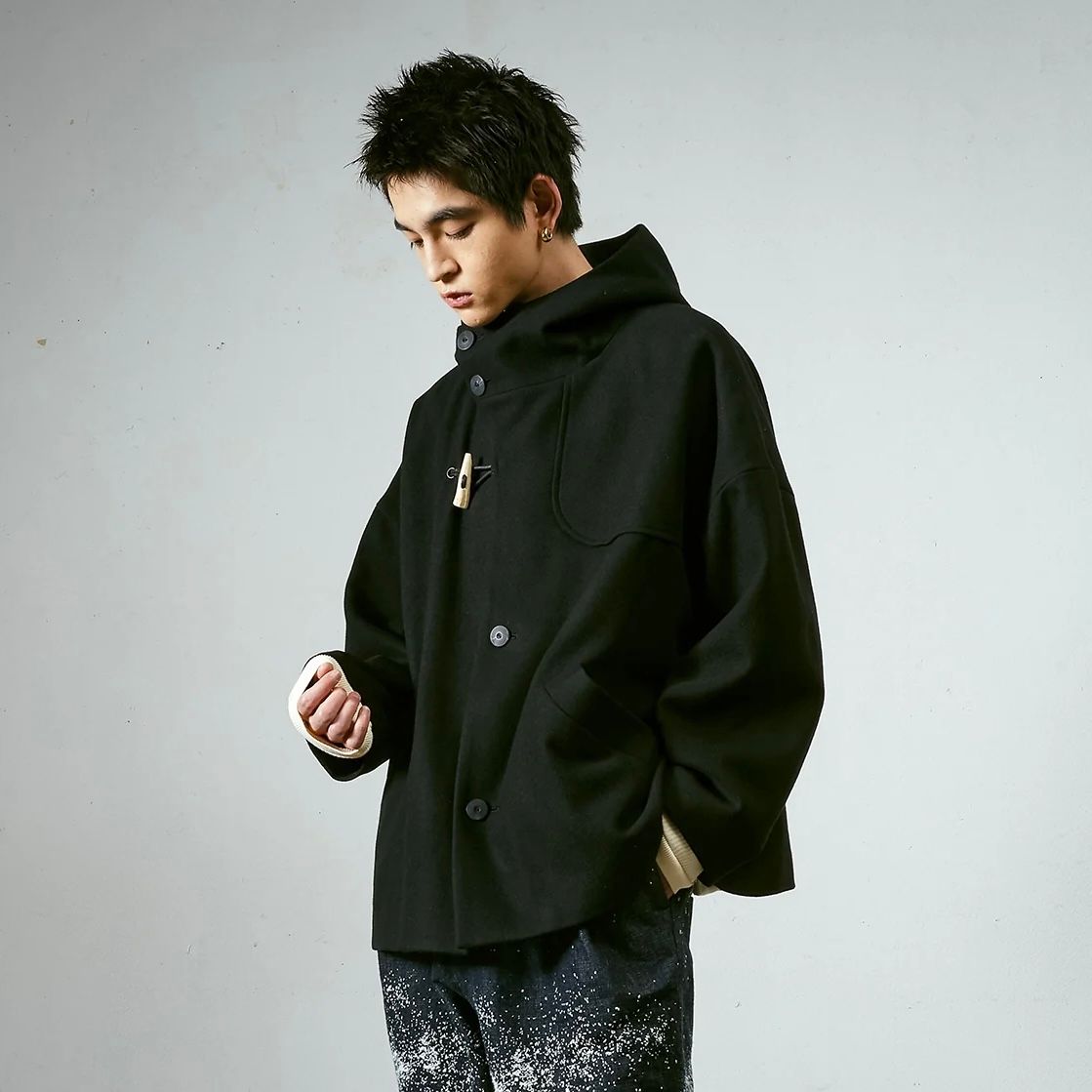 【残り一点】メルトンダッフルショートCT