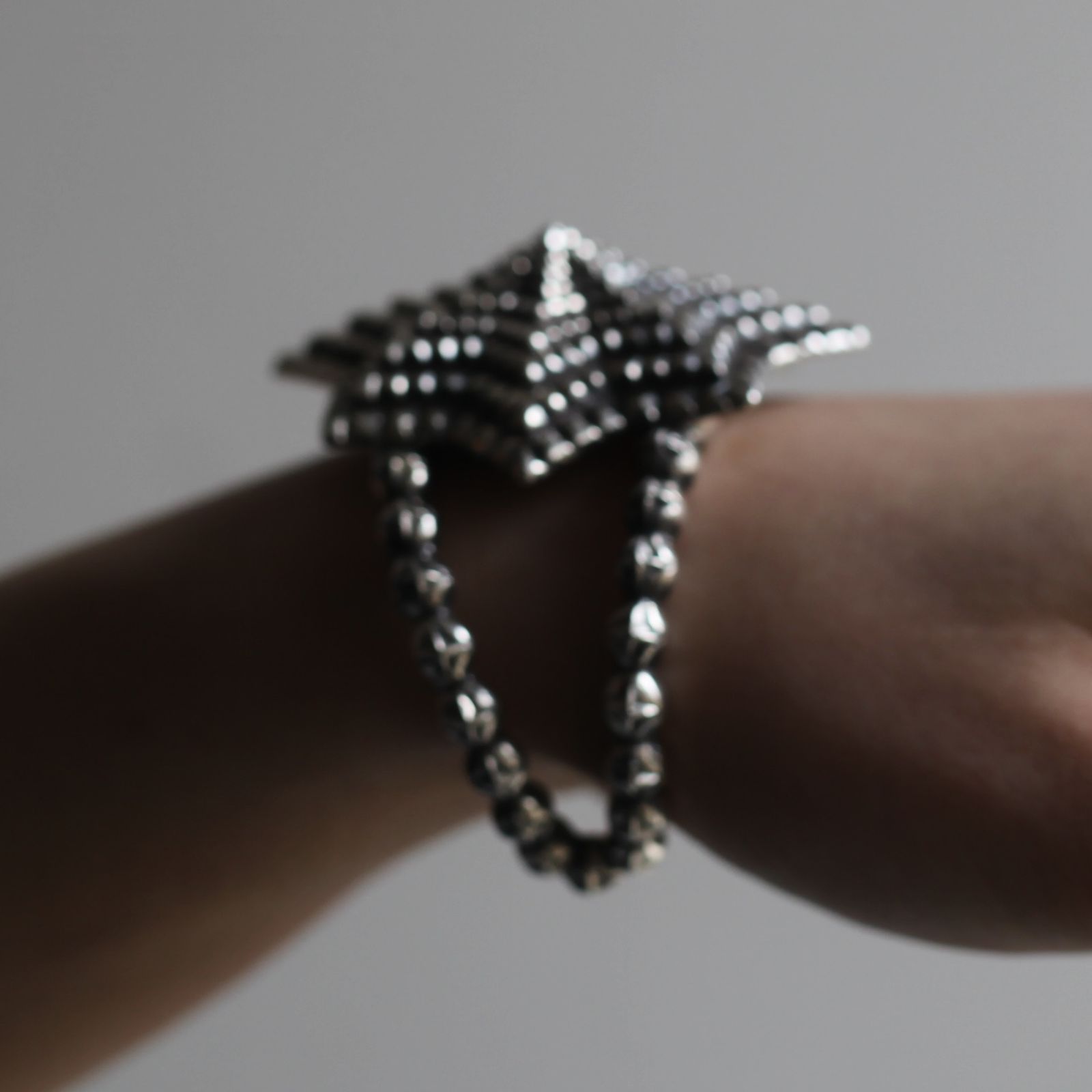 【お取り寄せ注文可能】Flower Element Bangle(SILVER)
