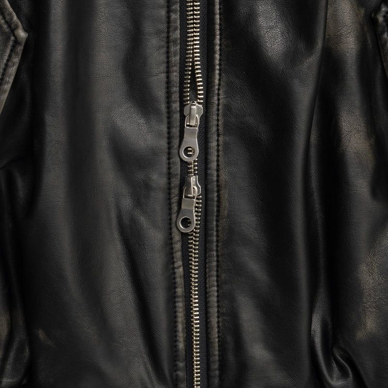 【残り一点】Flight Leather Bomber Jacket