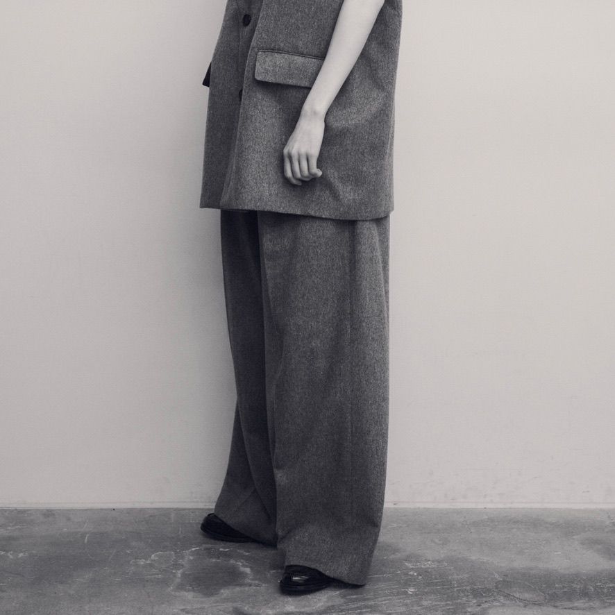 【残り一点】W/CA Beaver Extra Wide Trousers
