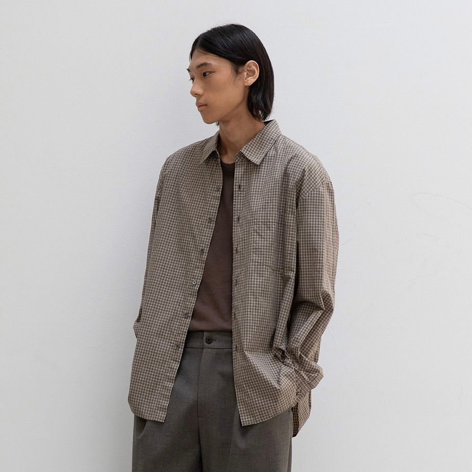 【残り一点】Ordinary Check Shirt