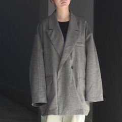 【残り一点】ダブルテーラードジャケット(POLYESTER/RAYON)