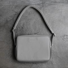 【残り一点】ソフトショルダーバック_Large(WHITE BEIGE)