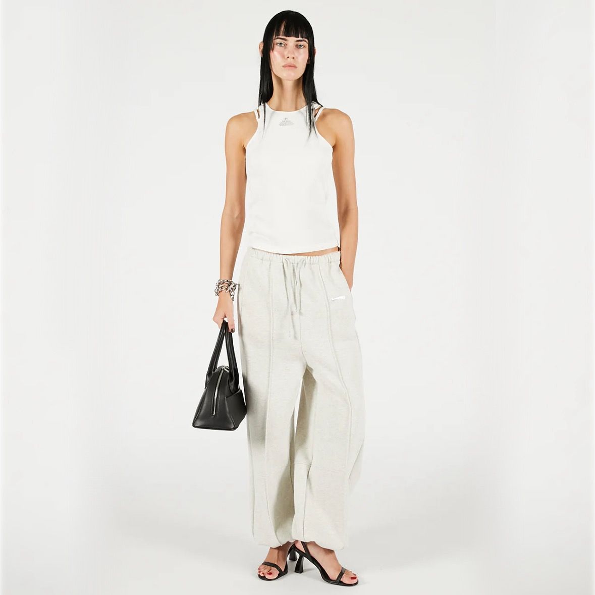 【残り一点】Front Logo Rib Tank Top