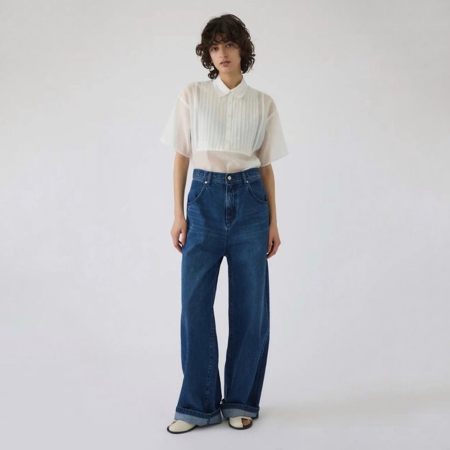 【残り一点】Pin-Tuck Square PO
