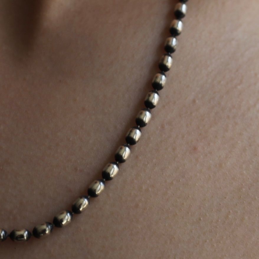 【お取り寄せ注文可能】Oval Bowl Chain Necklace