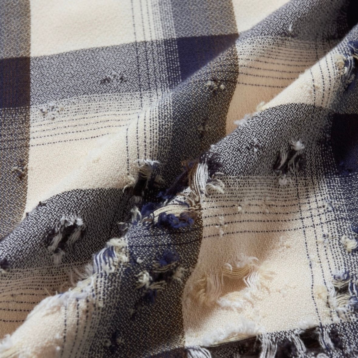 SUGARHILL - 【残り一点】Ombre Destroyed Shirt | ACRMTSM