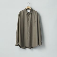 【残り一点】Extra Fine Wool Regular Collar Shirt