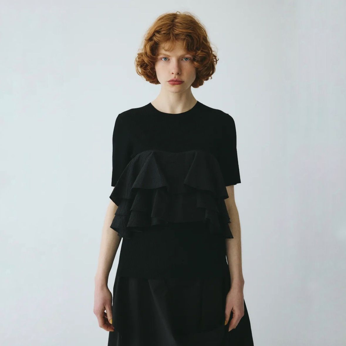 【残り一点】Wave Flare Knit Tops