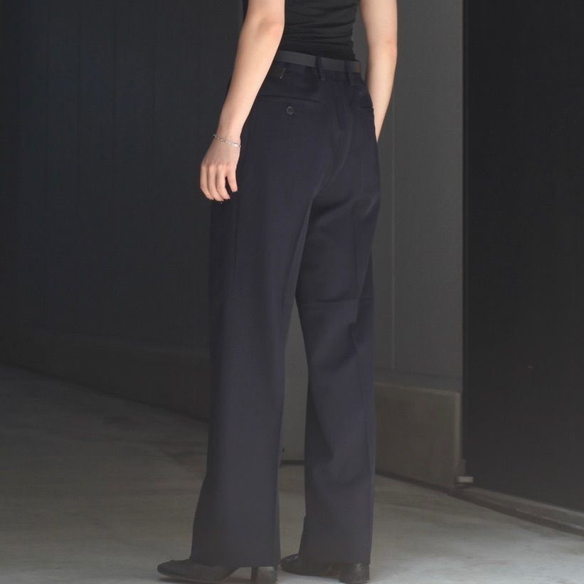 【残り一点】Wool Straight Pants