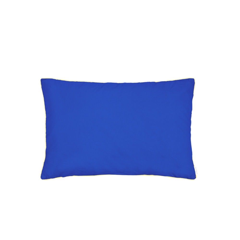 【残りわずか】Frame Pillow Cover(BLUE×YELLOW)