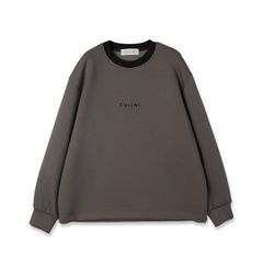 【残り一点】Cullni Logo Embroidery Long Sleeve Pullover