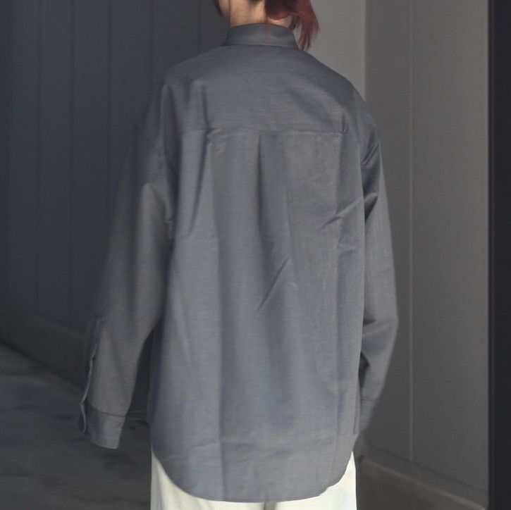 【残り一点】Wool Poly Standard Shirt