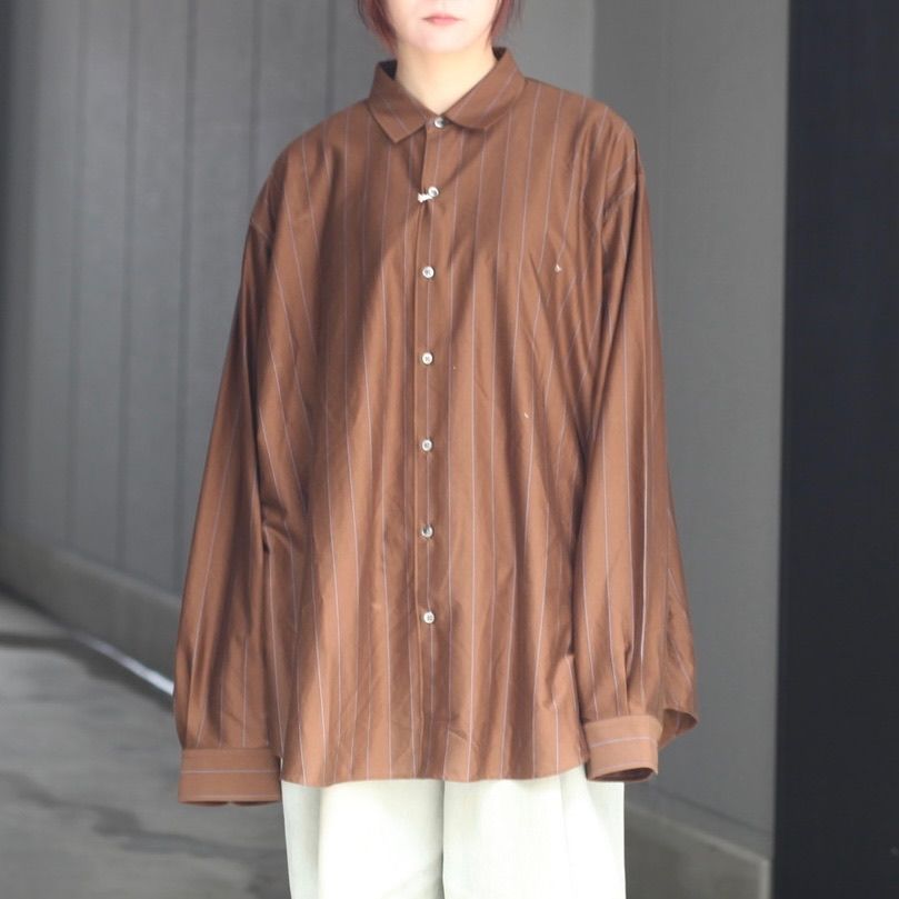【残り一点】46G Stripe Atmosphere Shirt