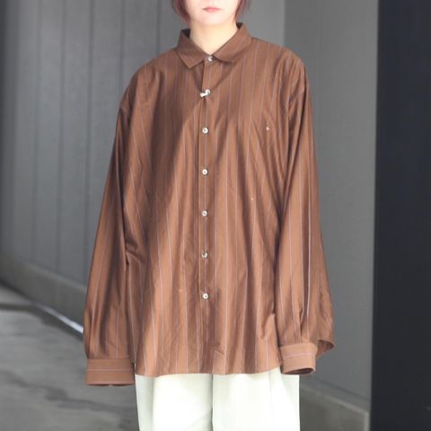 【残り一点】46G Stripe Atmosphere Shirt
