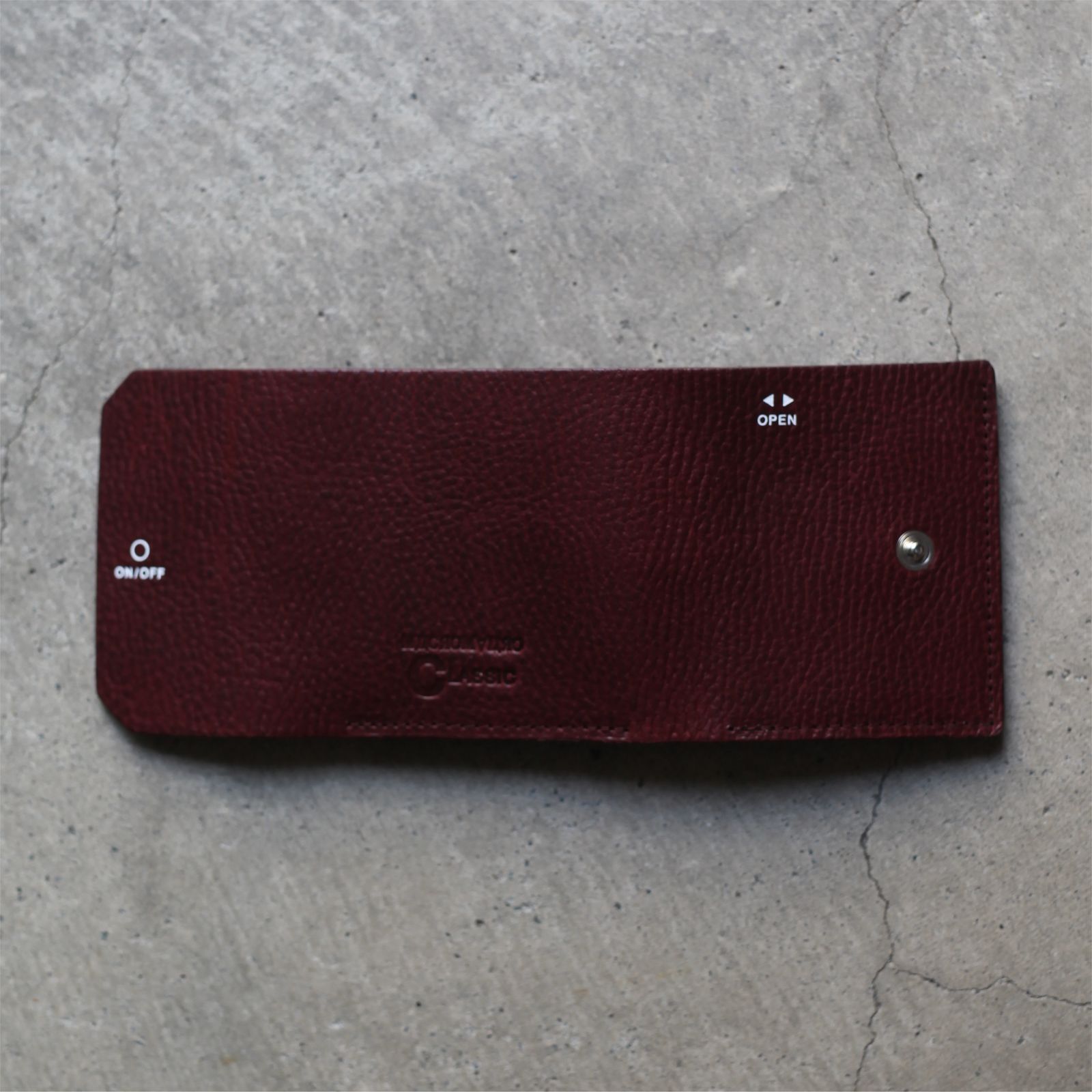 【お取り寄せ注文可能】Wording Wallet(BURGUNDY)