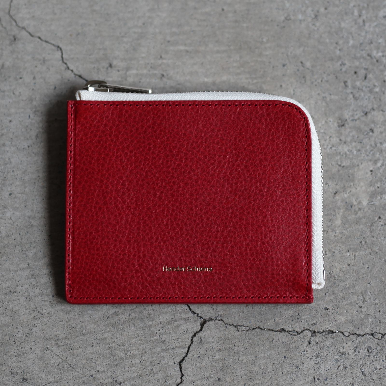 Hender Scheme - 【残り一点】L Zip Purse(RED) | ACRMTSM