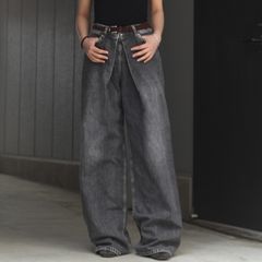 JOHNLAWRENCESULLIVAN - 【再販売通知受付可能】Washed Denim Wide 