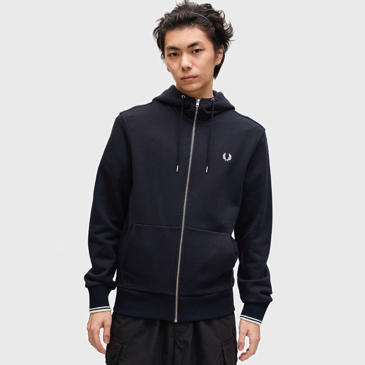 【残り一点】Hooded Zip Through Sweatshirt