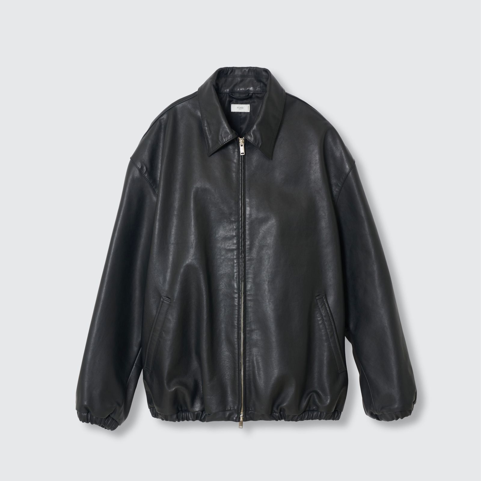 【残りわずか】Calf Leather Sports Jacket