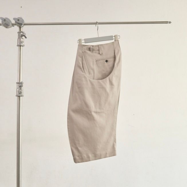 【残り一点】S Curved Utility Capri Trousers