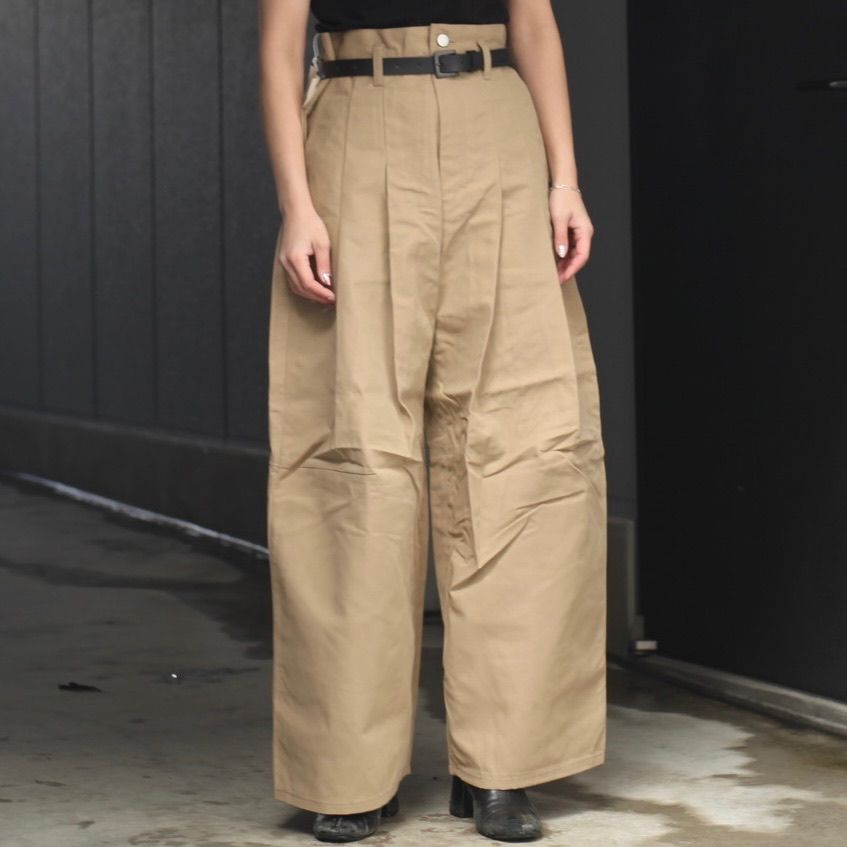 【残り一点】Hi Baggy(HIGH TWISTED T/C GABARDINE)