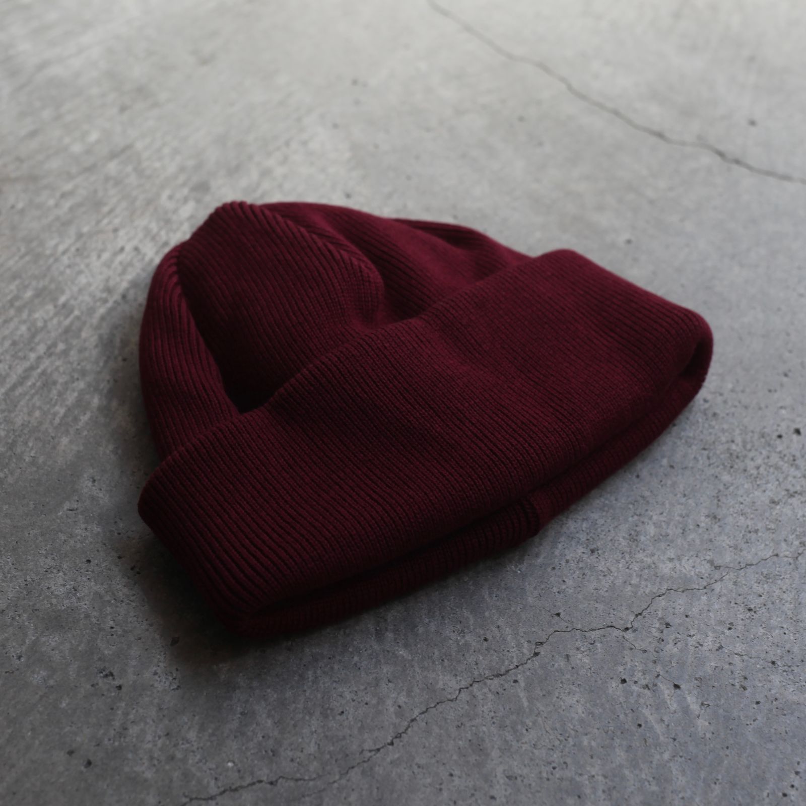 【残り一点】Knit Big Watch Cap(COTTON×CASHMERE)
